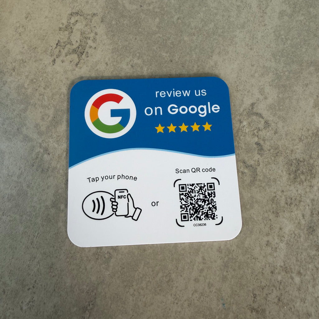 TapScale Wit — Google Review Kaart