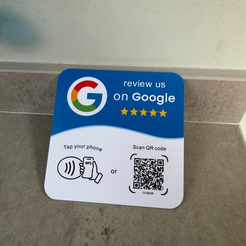 TapScale Wit — Google Review Kaart